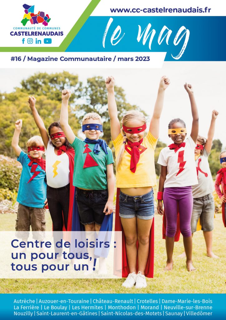 Page couverture du magazine communautaire de mars 2023
