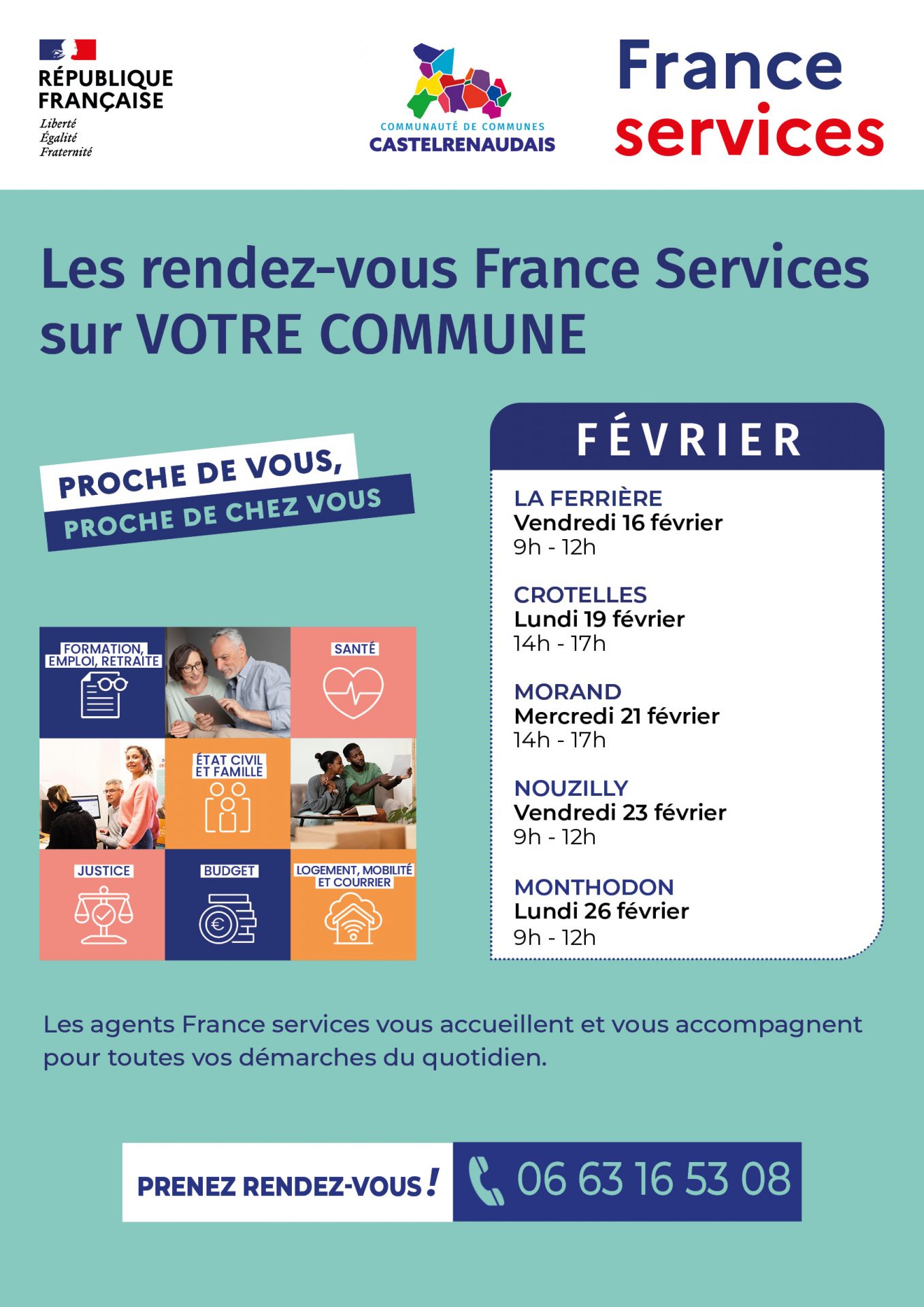 Date de permanence de France Services Itinérant pour février
