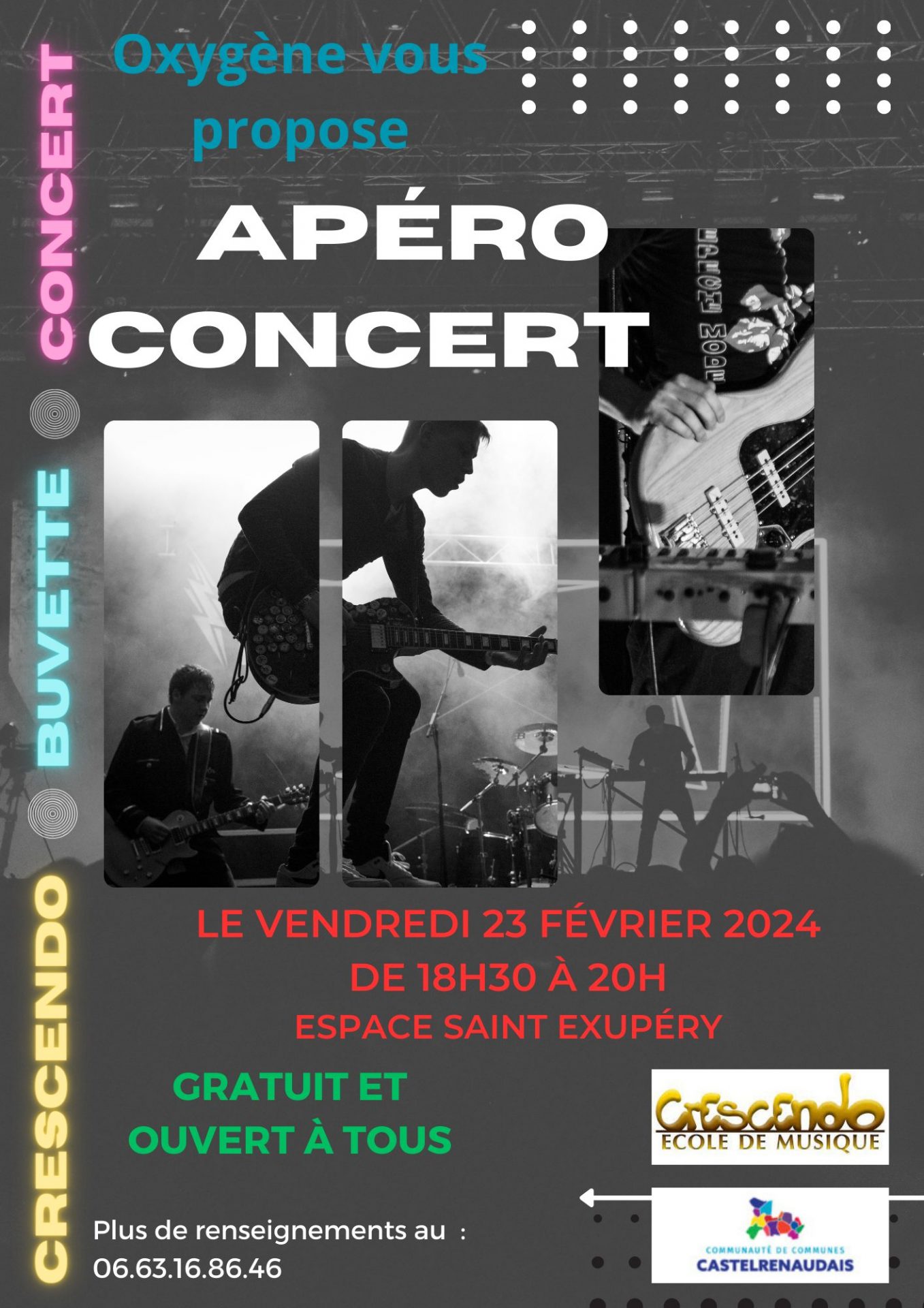 Apéro Concert à l'Espace Saint Exupéry